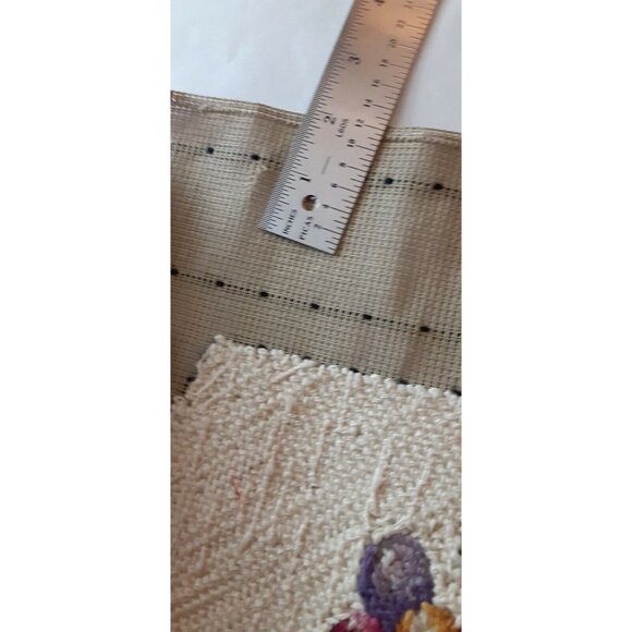 Paragon Crewel Embroidery Purse Form Needlecraft Royal Doulton Canvas Vintage - Picture 11 of 12